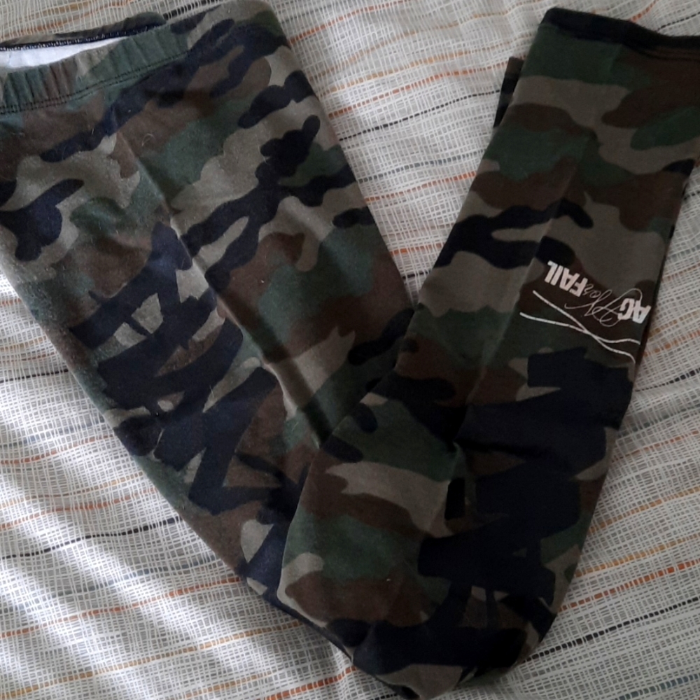 Flag nor fail camo leggings
